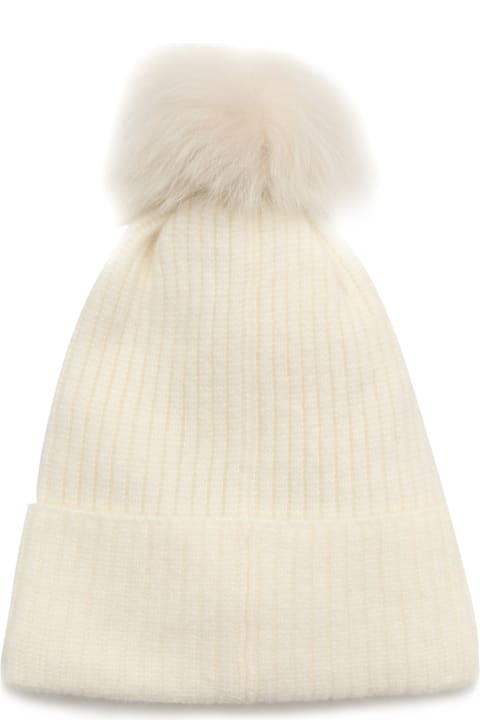 أدوات منزلية Parajumpers Alpaca Pom Pom Hat Knitted Beanie