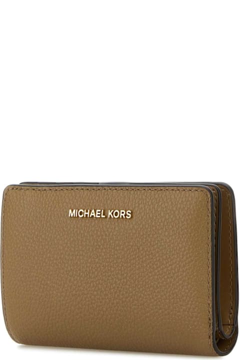 Homeware Michael Kors Cappuccino Leather Wallet