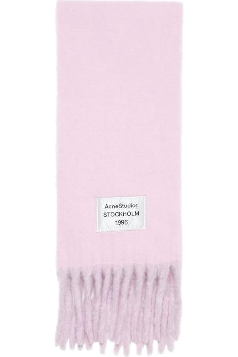 Homeware Acne Studios Acne Studios Wool Scarf With Fringes