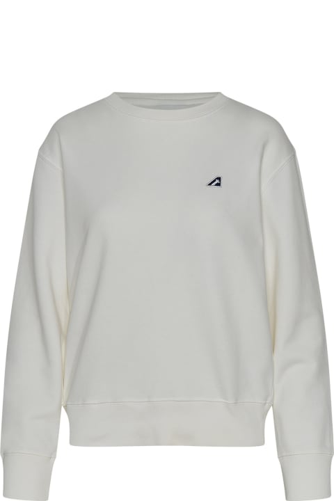 Fashion for Men Autry White Cotton Sweatshirt