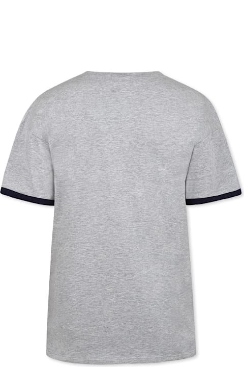 Gucci T-Shirts & Polo Shirts for Boys Gucci Grey T-shirt For Boy With Logo