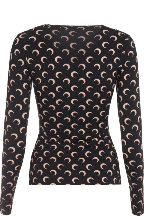 Moon Printed Top
