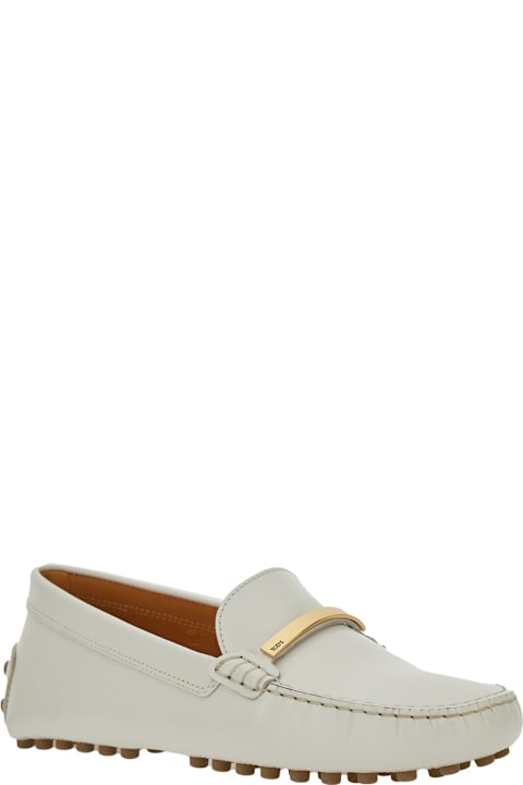 Homeware Tod's Loafers With Logo Plaque