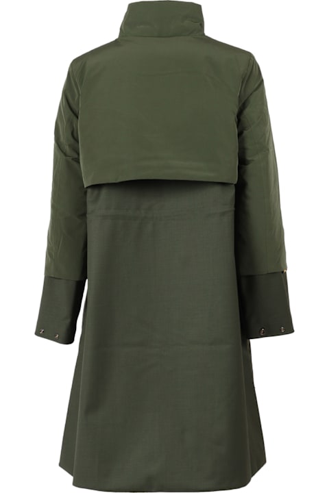 K-Way for Kids K-Way Ella Wool Nylon Mix Down Jacket