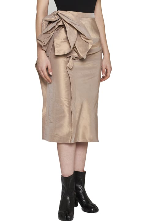 Homeware Maison Margiela Midi Skirt Beige