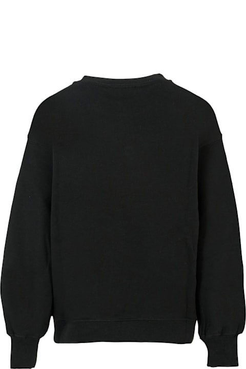 Homeware MSGM Black Sweatshirt For Boy With White Logo
