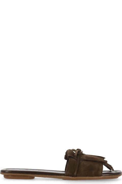 Hogan Sandals for Women Hogan Leather Sandals