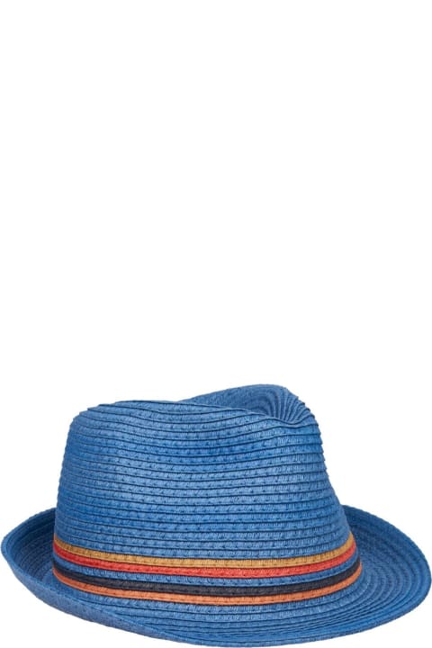 メンズ Paul Smithの帽子 Paul Smith Artist Stripe Trilby Hat