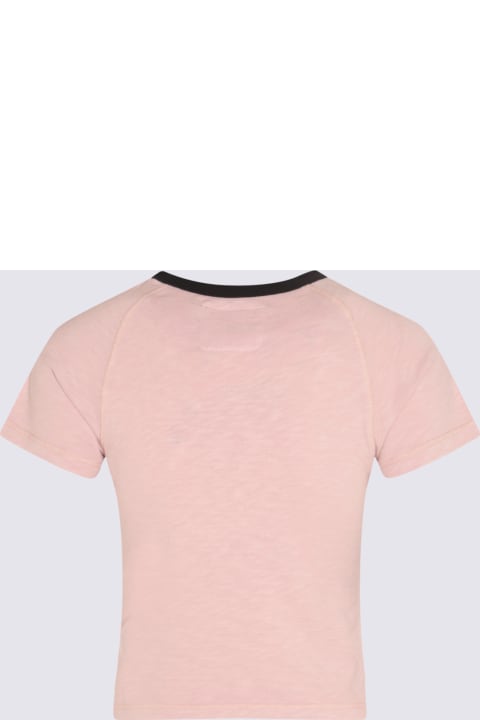 (di)vision Topwear for Women (di)vision Pink Cotton T-shirt