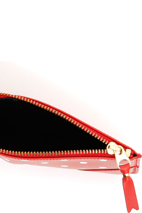 إكسسوارات لـ القسم الرجالي Comme des Garçons Wallet Polka Dots Pouch