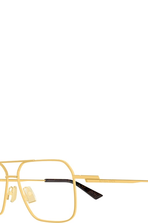 Bottega Veneta Eyewear for Kids Bottega Veneta Eyewear Bv1384o-001 - Gold / Havana Rx Glasses