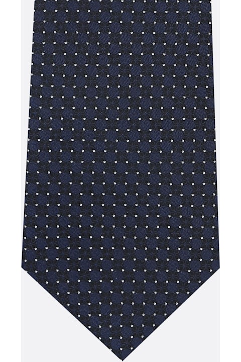 Zegna لـ Men Zegna Silk Jacquard Tie