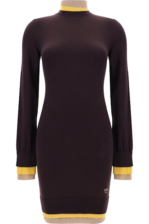Homeware Fendi Mini Wool Dress
