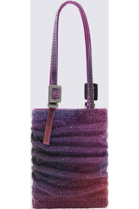 Benedetta Bruzziches Totes for Women Benedetta Bruzziches Multicolour Silk Blend Lollo Handle Bag