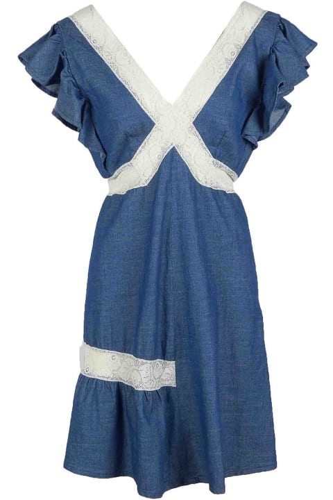 Women's Denim Blue Dress