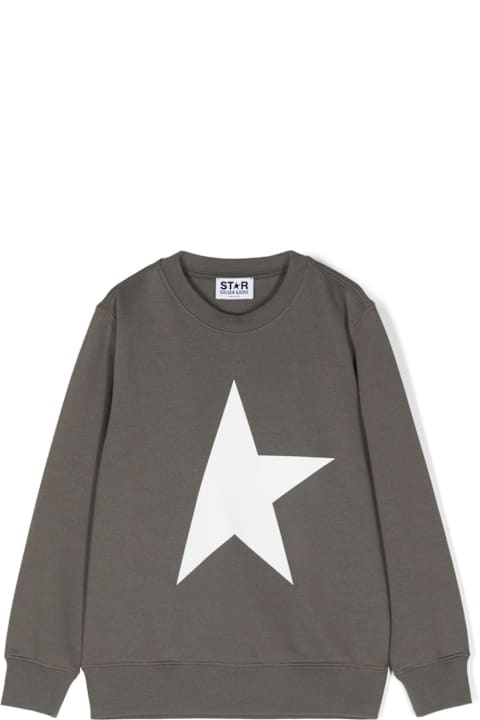 Golden Goose Sweaters & Sweatshirts for Girls Golden Goose Felpa Con Stampa