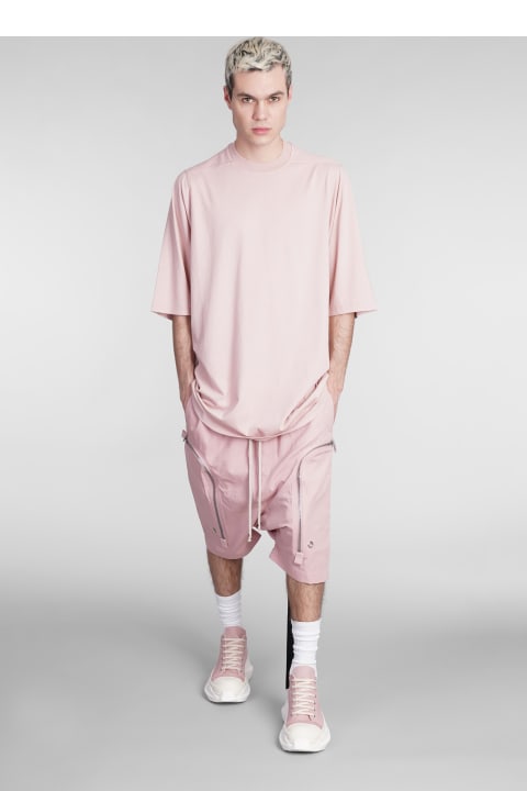Jumbo Ss T T-shirt In Rose-pink Cotton