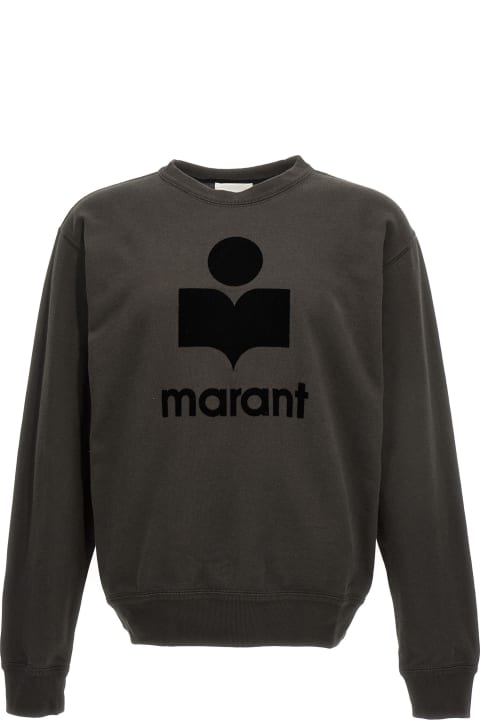 Isabel Marant Fleeces & Tracksuits for Men Isabel Marant Logo Printed Crewneck Sweatshirt
