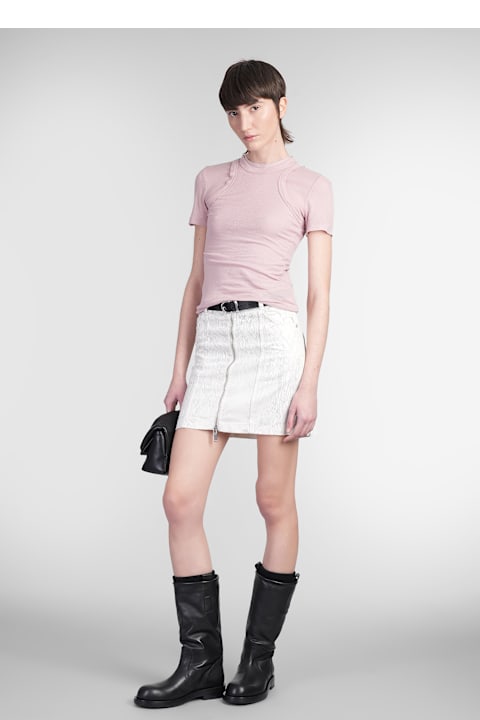 HALFBOY Clothing for Women HALFBOY Tank Top In Rose-pink Modal