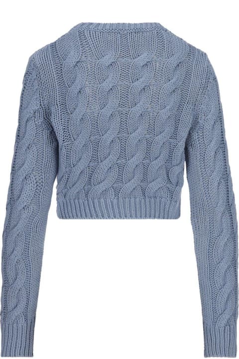 Cable Knit Cropped Jumper