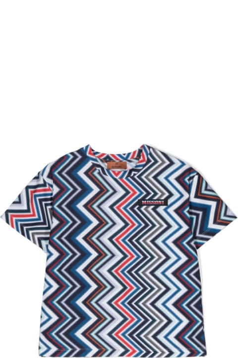 Missoni Kids T-Shirts & Polo Shirts for Boys Missoni Kids T-shirt Con Stampa