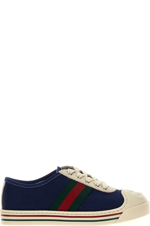 Shoes for Baby Boys Gucci Web Tape Sneakers