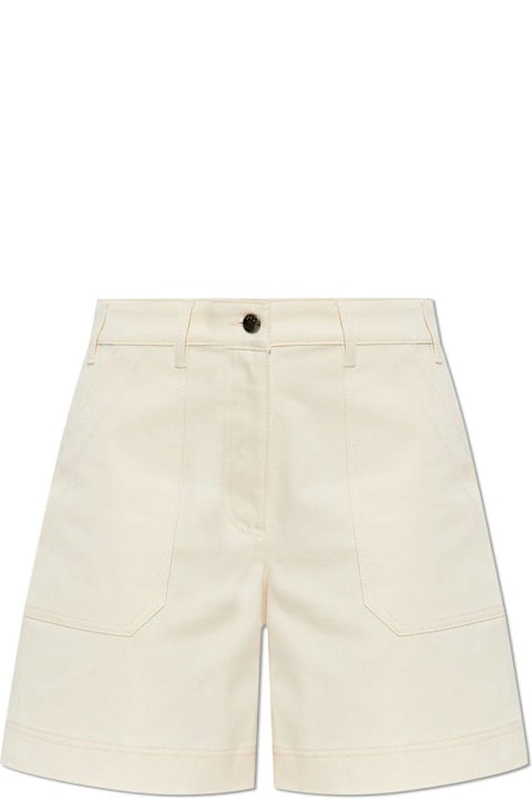 سراويل طويلة وقصيرة لـ السيدات Moncler Patch Pocket Shorts