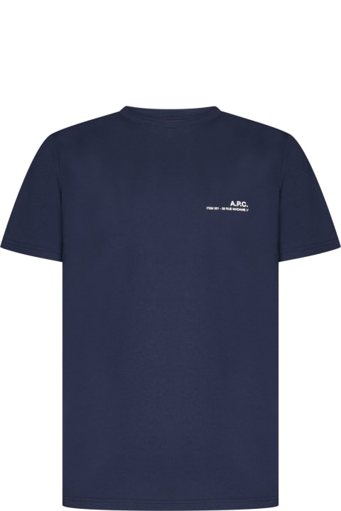 A.P.C. Topwear for Men A.P.C. Logo T-shirt