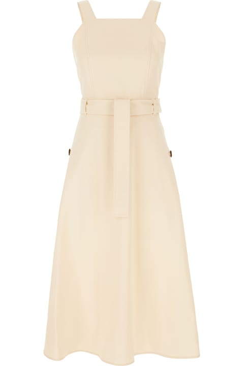 Weekend Max Mara Dresses for Women Weekend Max Mara Sand Cotton Dress