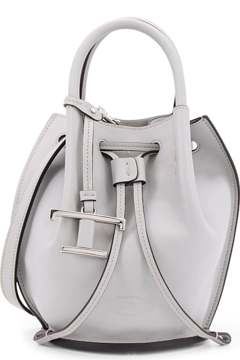 Homeware Tod
s Exposed Stitch Mini Bucket Bag