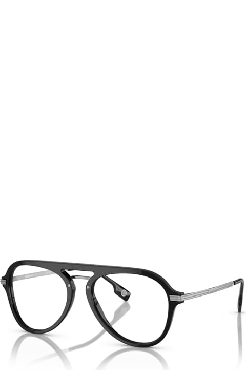 メンズ Burberry Eyewearのアイウェア Burberry Eyewear Be2377 Black Glasses