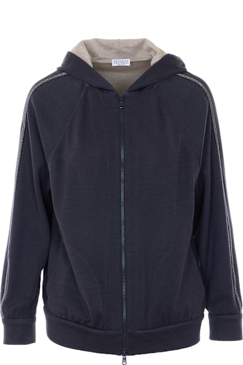 Brunello Cucinelli for Kids Brunello Cucinelli Zipped Sweatshirt