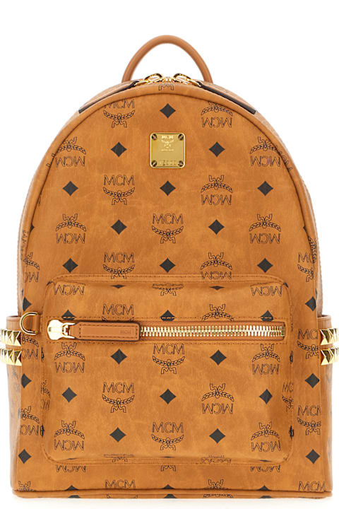 Backpacks for Women MCM Printed Synthetic Leather Backpack