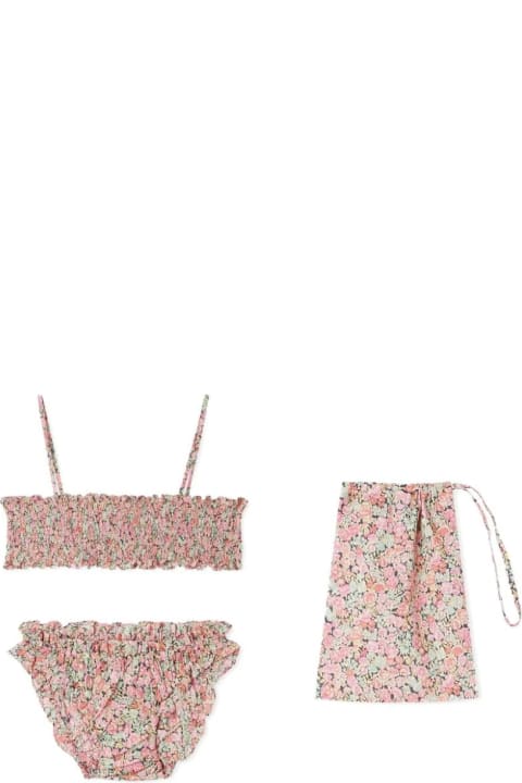 Swimwear for Girls Bonpoint Coral Finlay Bikini