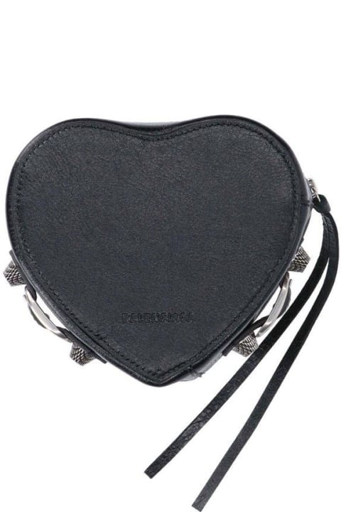 ウィメンズ Balenciagaのショルダーバッグ Balenciaga Le Cagole Heart Jewelry Box
