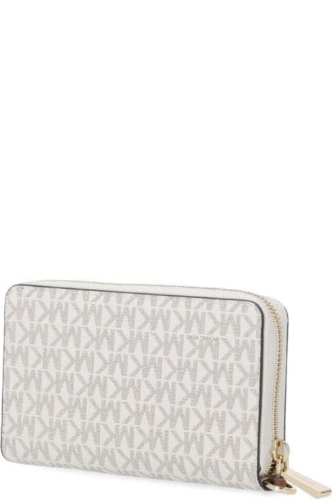 Fashion for Women Michael Kors Monogram-print Zipped Wallet