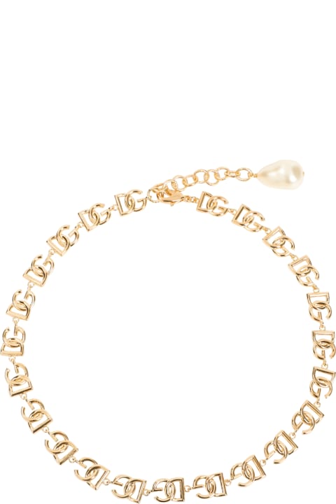 ウィメンズ Dolce & Gabbanaのジュエリー Dolce & Gabbana Dg Logo Necklace