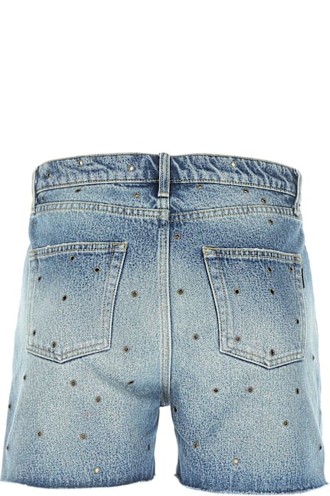Homeware Saint Laurent Studded Denim Shorts