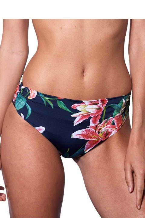 Homeware MC2 Saint Barth Tropical Print High Waist Swim Briefs