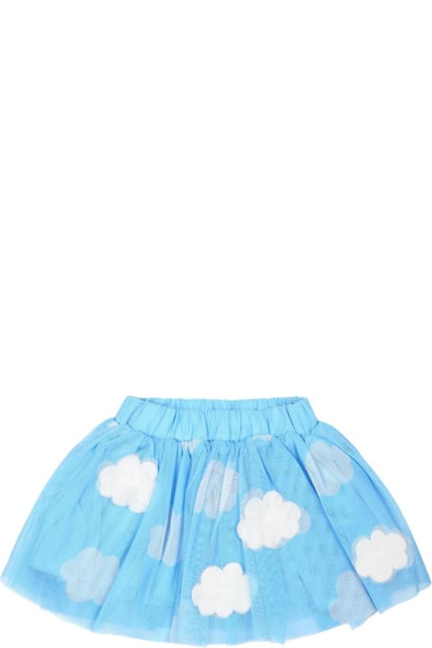 Bottoms for Baby Girls Stella McCartney Kids Gonna Con Stampa