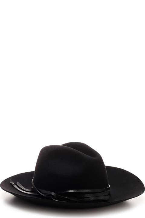 メンズ 帽子 Golden Goose Fedora Hat