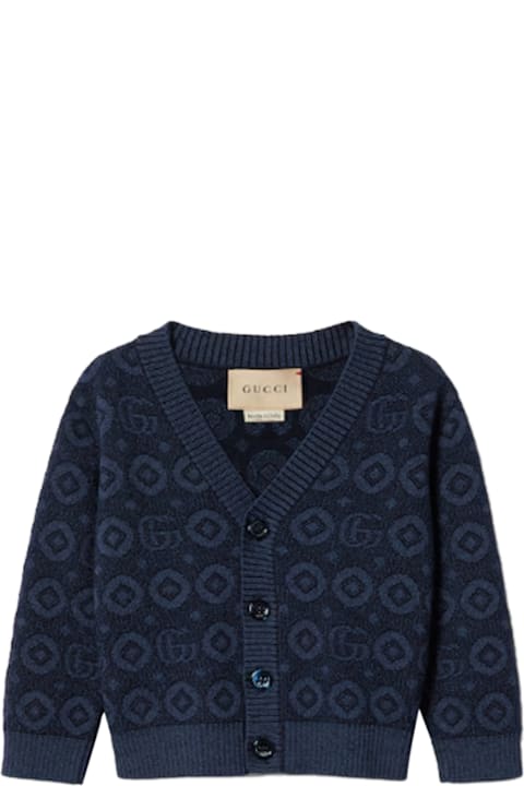 ملابس علوية لـ رُضع بنات Gucci Cardigan