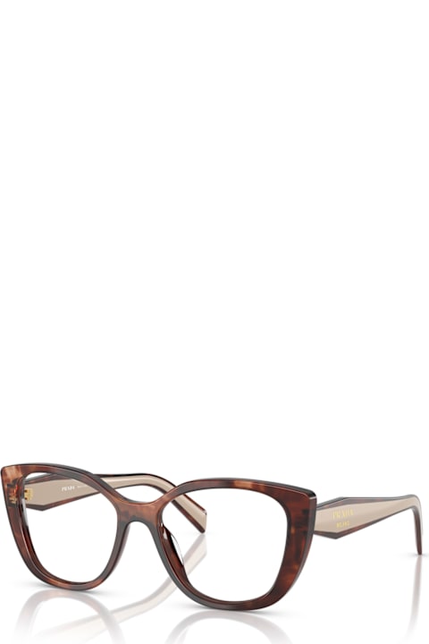 Prada Eyewear Eyewear for Women Prada Eyewear Prada Pr B04v 07r1o1 Caramello Havana Glasses
