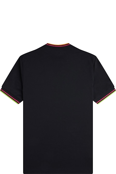 Fred Perry لـ Kids Fred Perry On Court Twin Tipped Recycled Polyester T-shirt