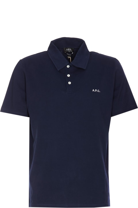 A.P.C. for Men A.P.C. Austin Polo Shirt With Logo Embroidery