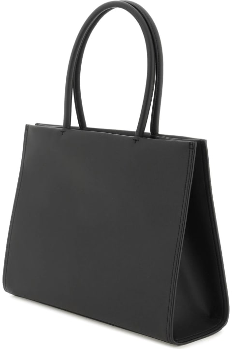 Totes bags Tory Burch - Ella tote bag in black leather - 145612001