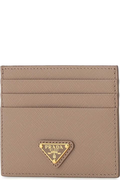 Homeware Prada Powder Pink Leather Card Holder
