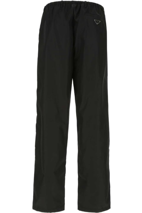 Fashion for Women Prada Black Re-nylon Pant