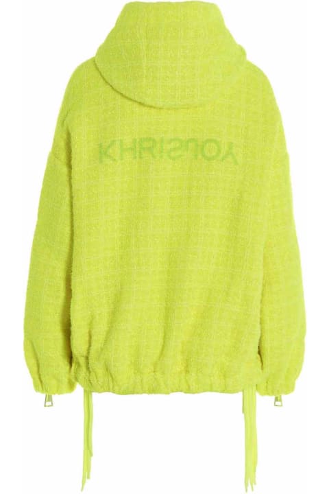 Khrisjoy Clothing for Women Khrisjoy 'chris Windbreaker Tweed' Jacket
