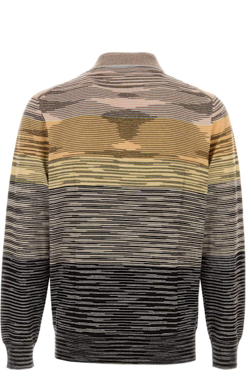 Homeware Missoni Embroidered Wool Polo Shirt